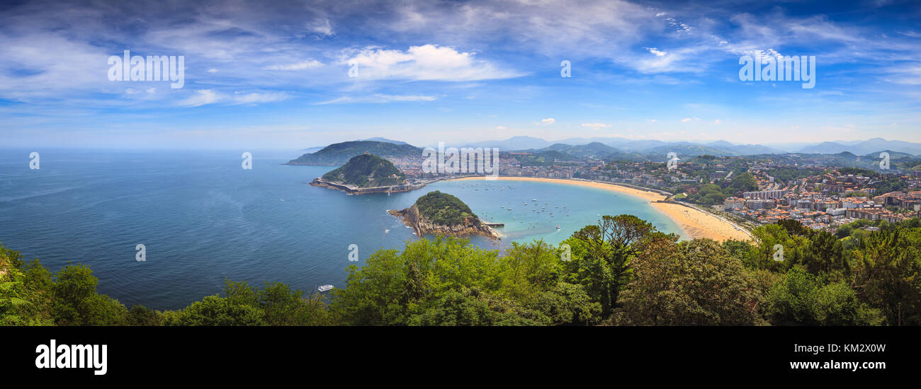 Spain mount urgull san sebastian hi-res stock photography and images ...