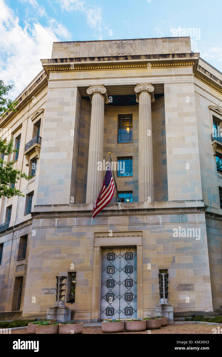 Department Of Justice Building Washington Dc Stock Photos & Department ...