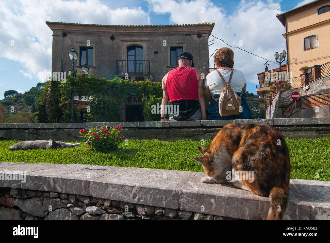 Sicily savoca bar vitelli hi-res stock photography and images - Alamy