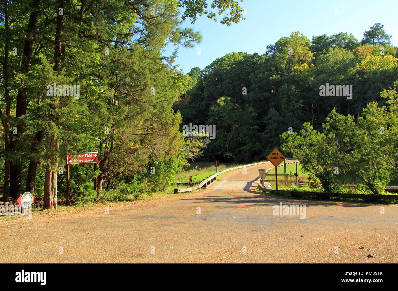 Auto Tour Road at the Historic Yorktown Battlefield, Colonial National