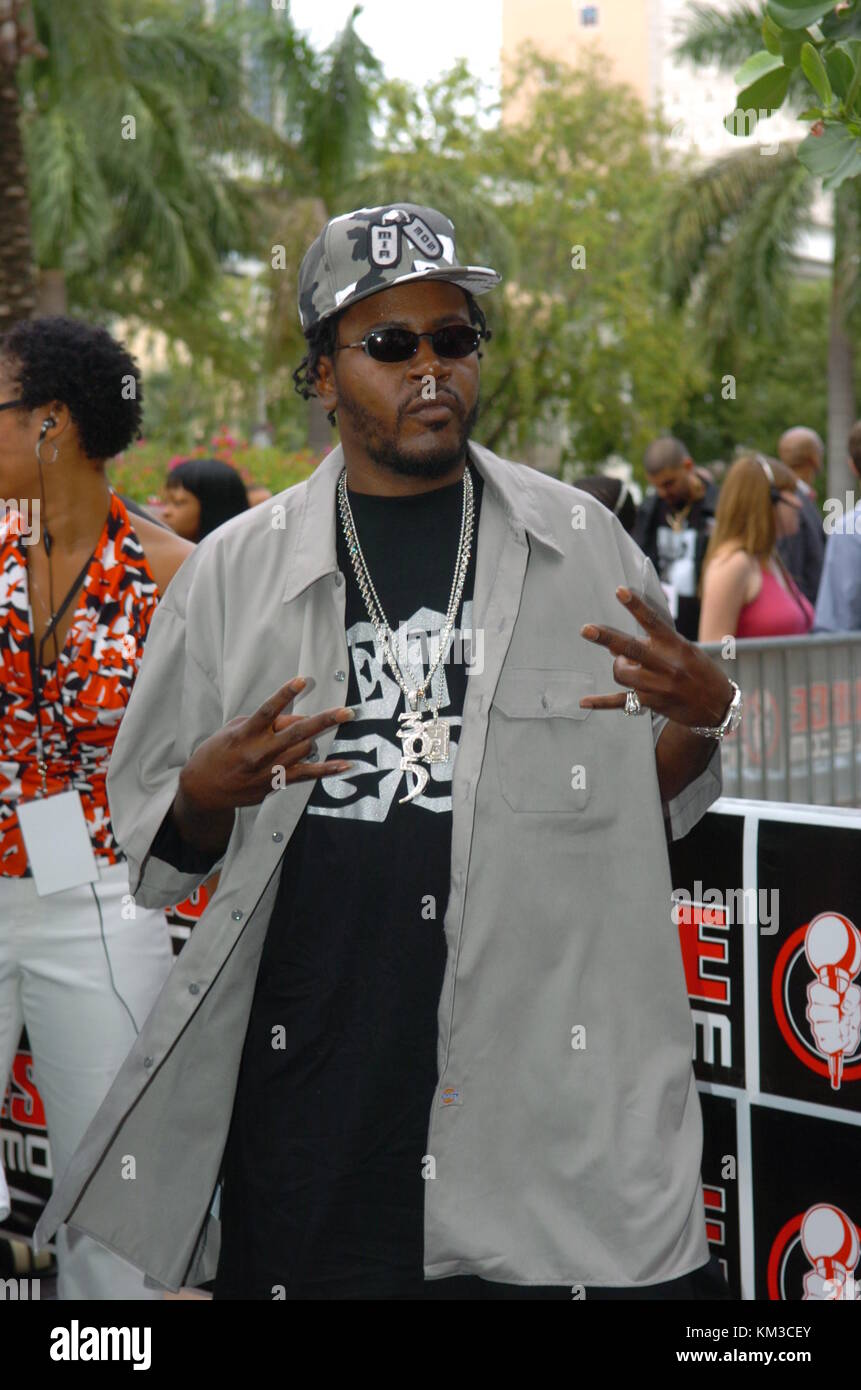 MIAMI - OCTOBER 10: Trick Daddy arrives at the 2004 Source Hip-Hop