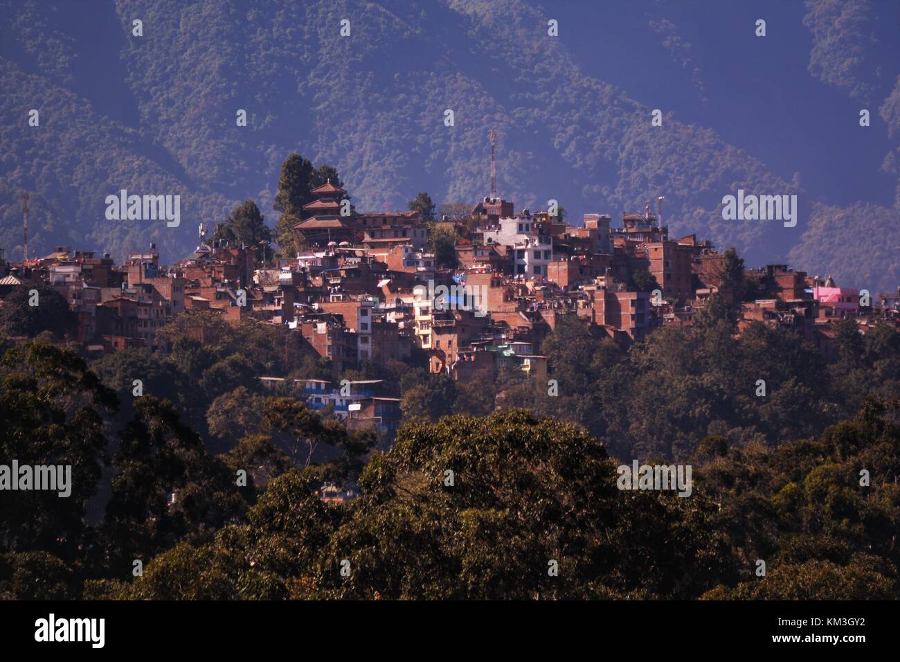 Historic Place Kritipur, Nepal Stock Photo