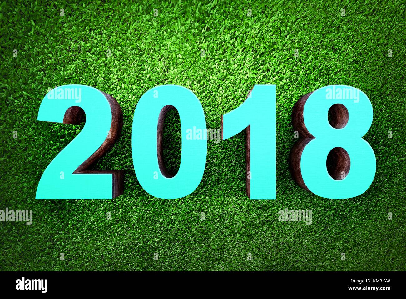 Numbers from green grass hi-res stock photography and images - Alamy