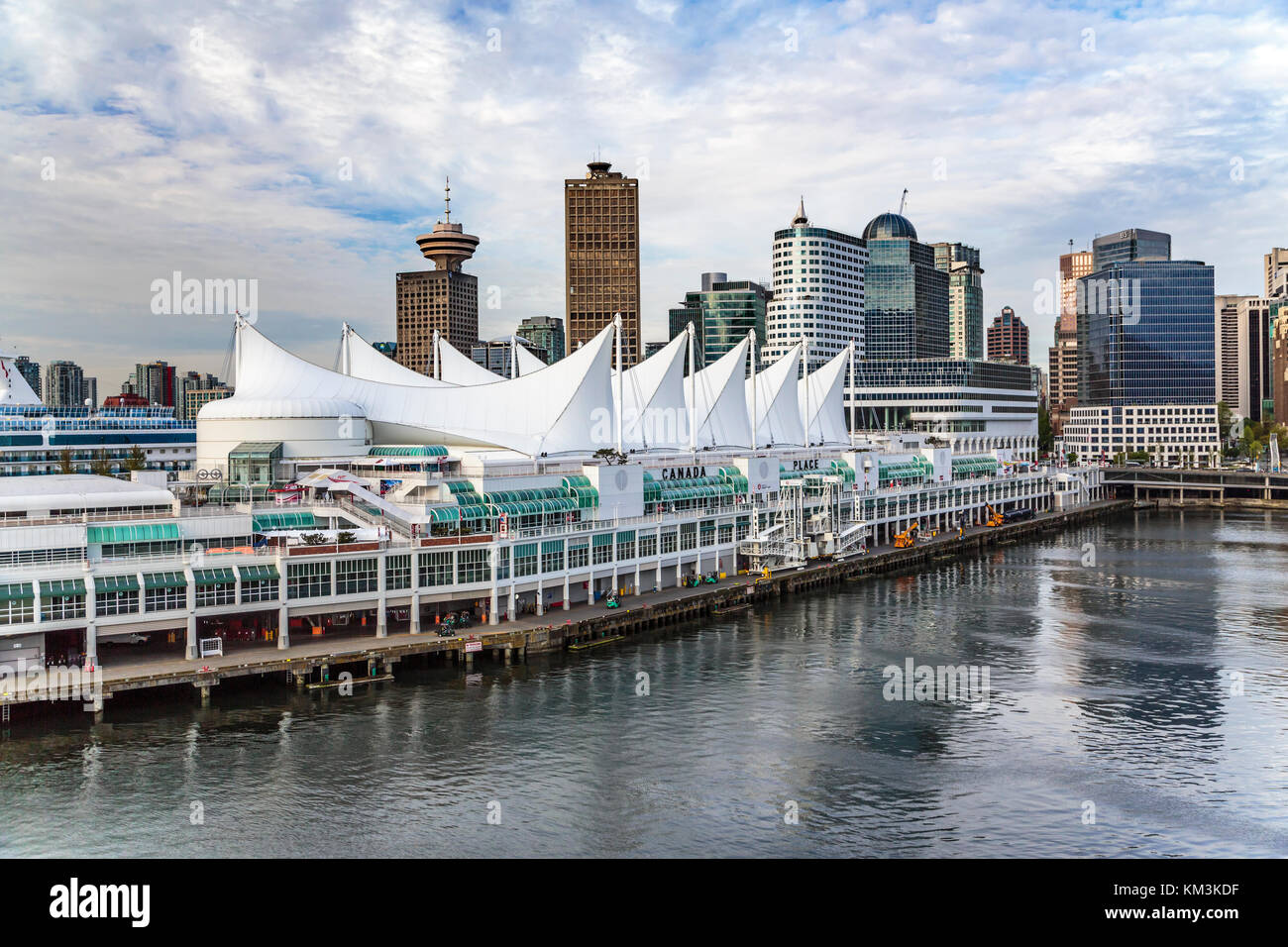 The Cruise Ship Terminal Canada Place And Port Of Vancouver British Columbia Canada Stock Photo Alamy