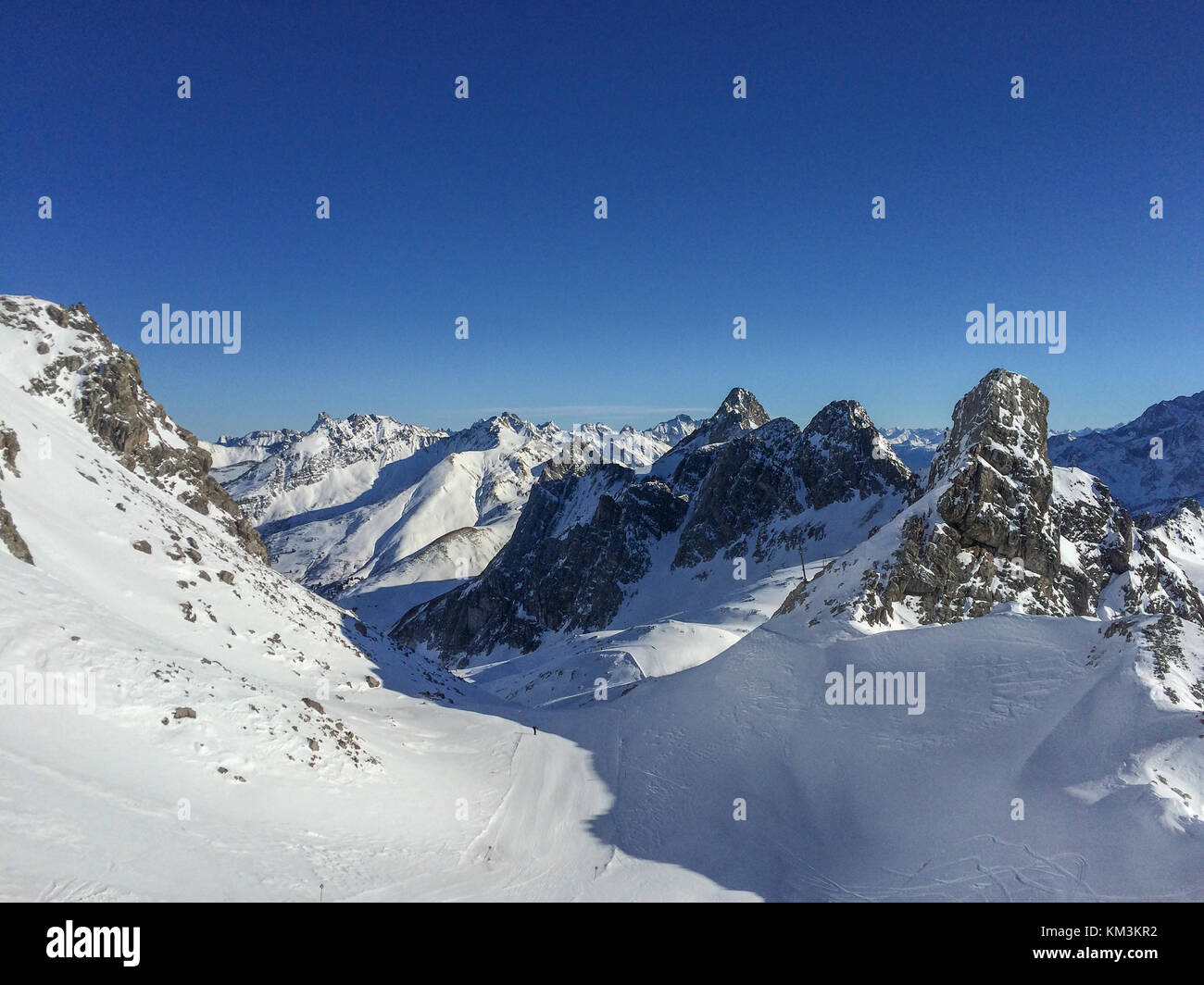 Ski valluga, st. anton, austria hi-res stock photography and images - Alamy