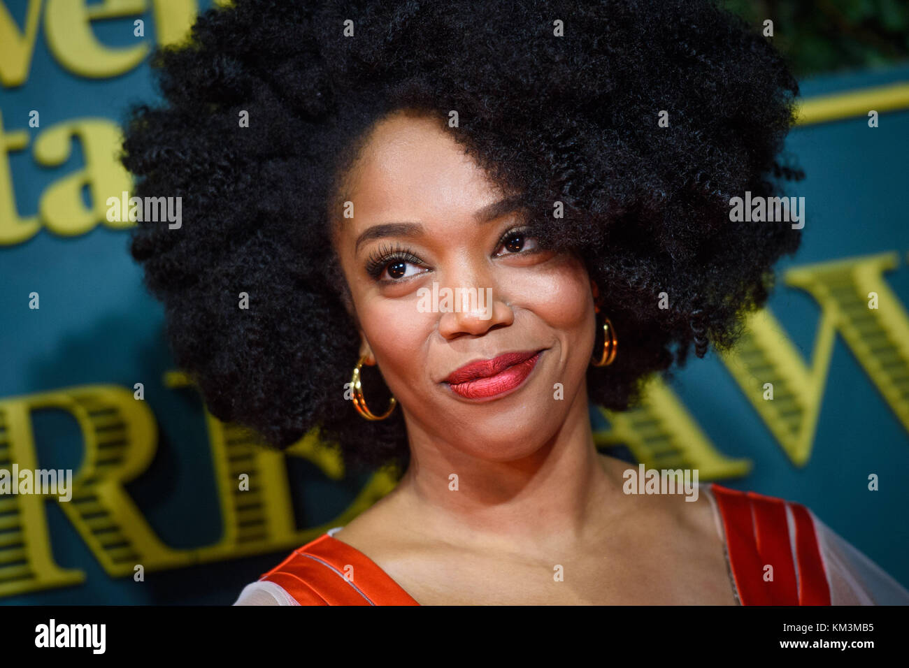 Naomi Ackie attending the Evening Standard Theatre Awards, at the