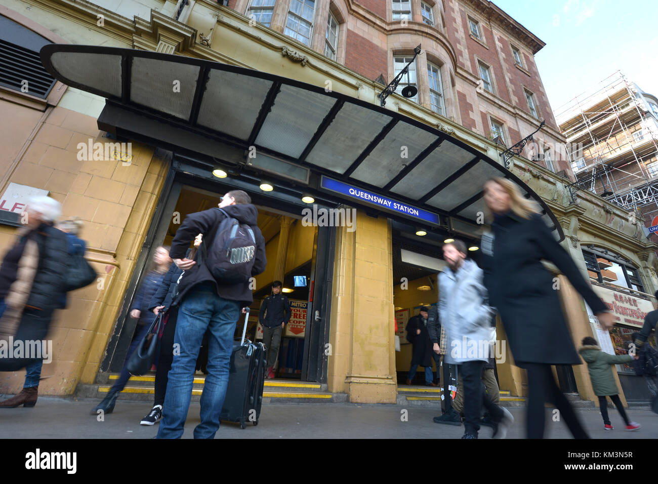 Queensway Station, Bayswater, London Stock Photo Alamy