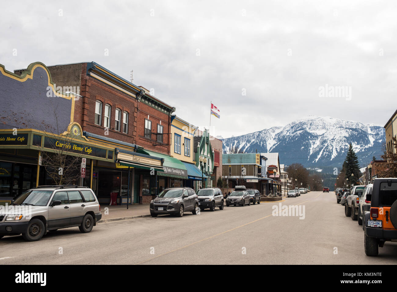 Revelstoke, Canada Stock Photo