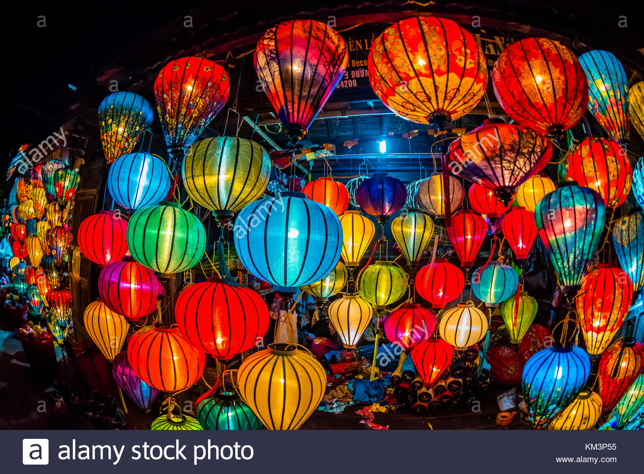 Lantern Festival Hoi An Stock Photos & Lantern Festival Hoi An Stock