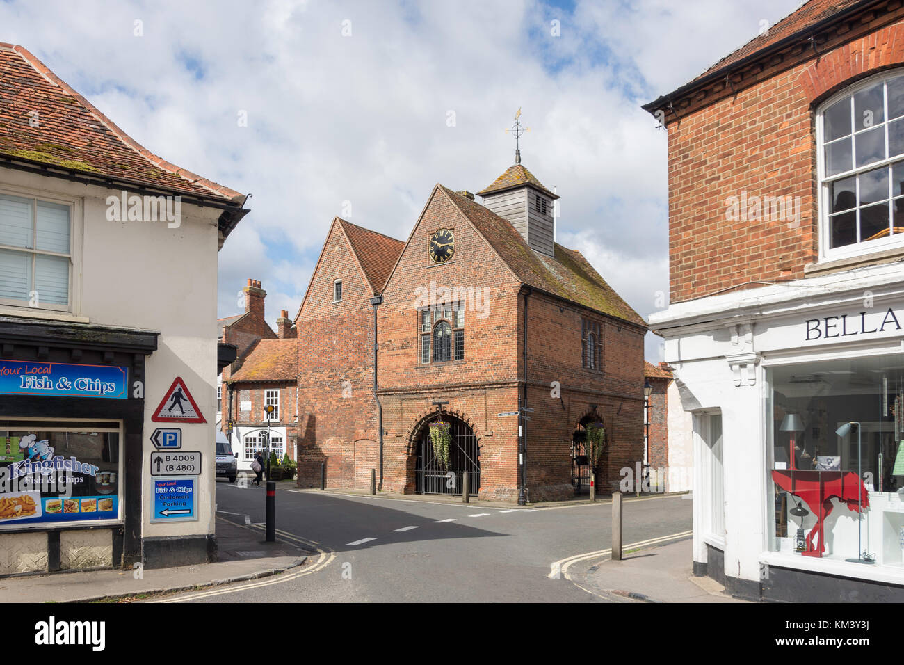 Watlington Town Hall, High Street, Watlington, Oxfordshire, England