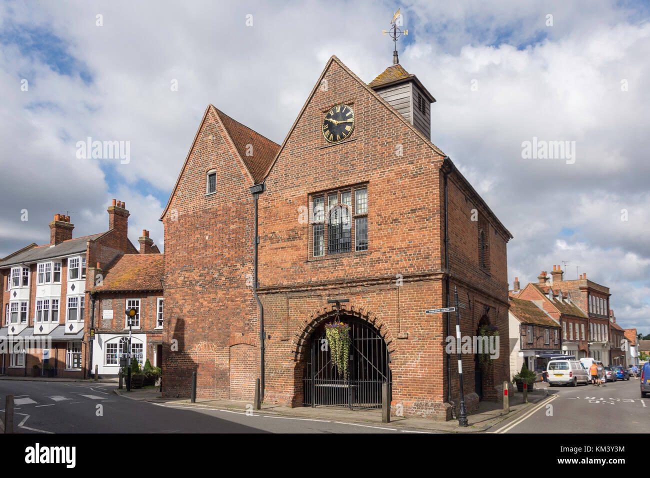 Watlington Town Hall, High Street, Watlington, Oxfordshire, England, United Kingdom Stock Photo