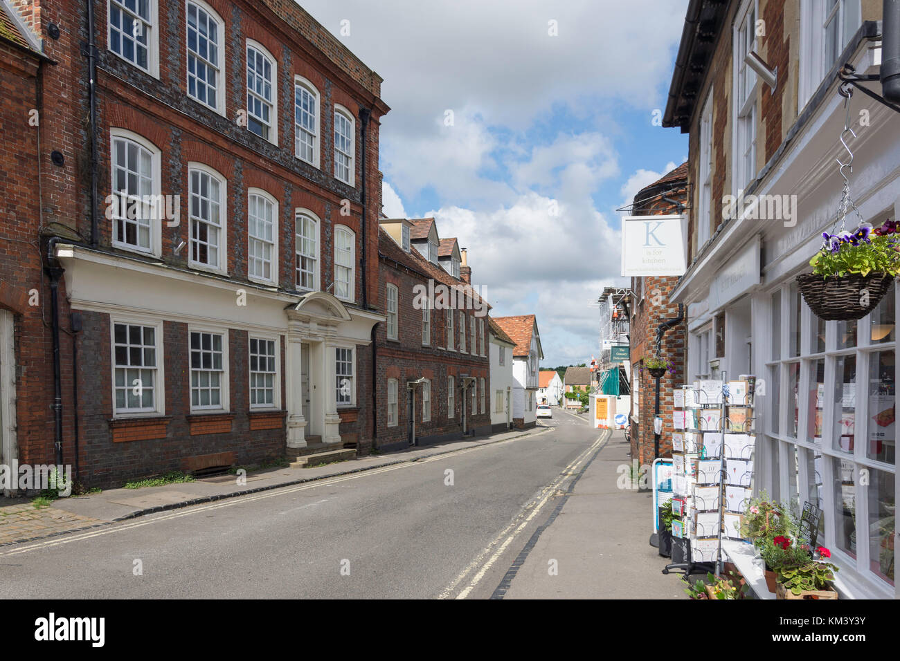 High Street, Watlington, Oxfordshire, England, United Kingdom Stock