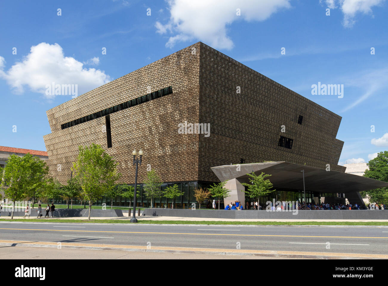 The National Museum of African American History and Culture, Washington DC, United States. Stock Photo