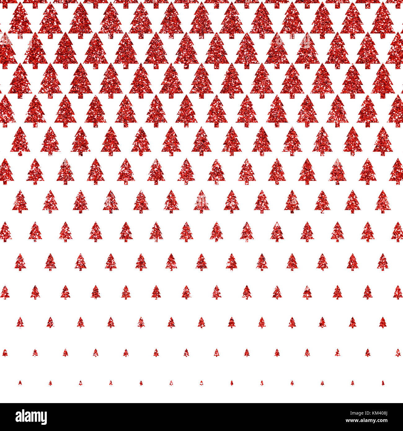 Red glitter christmas tree pattern background Stock Photo - Alamy