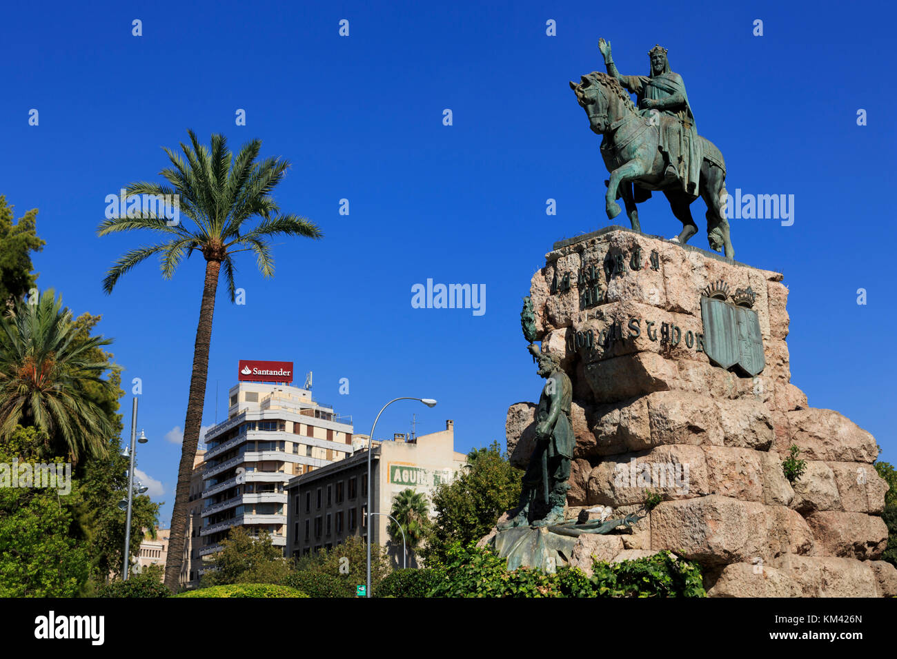 King James 1 Monument Placa D Espana Palma De Mallorca Majorca