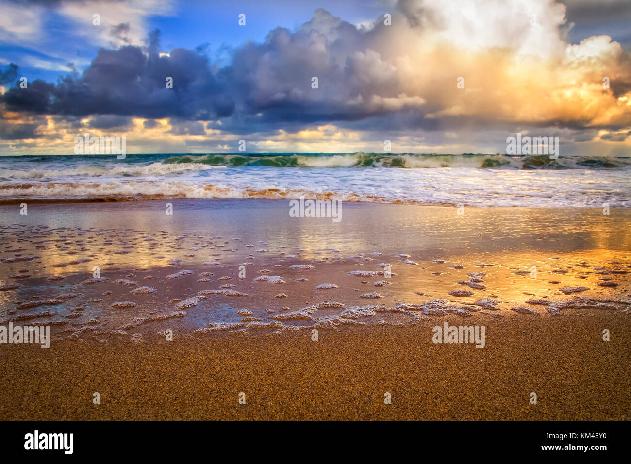 Rough Atlantic sea Stock Photo - Alamy
