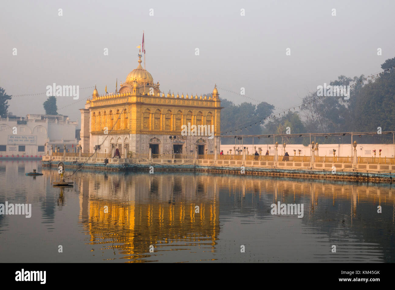 Shree Durgiana Tirath temple in Amritsar, Punjab Stock Photo