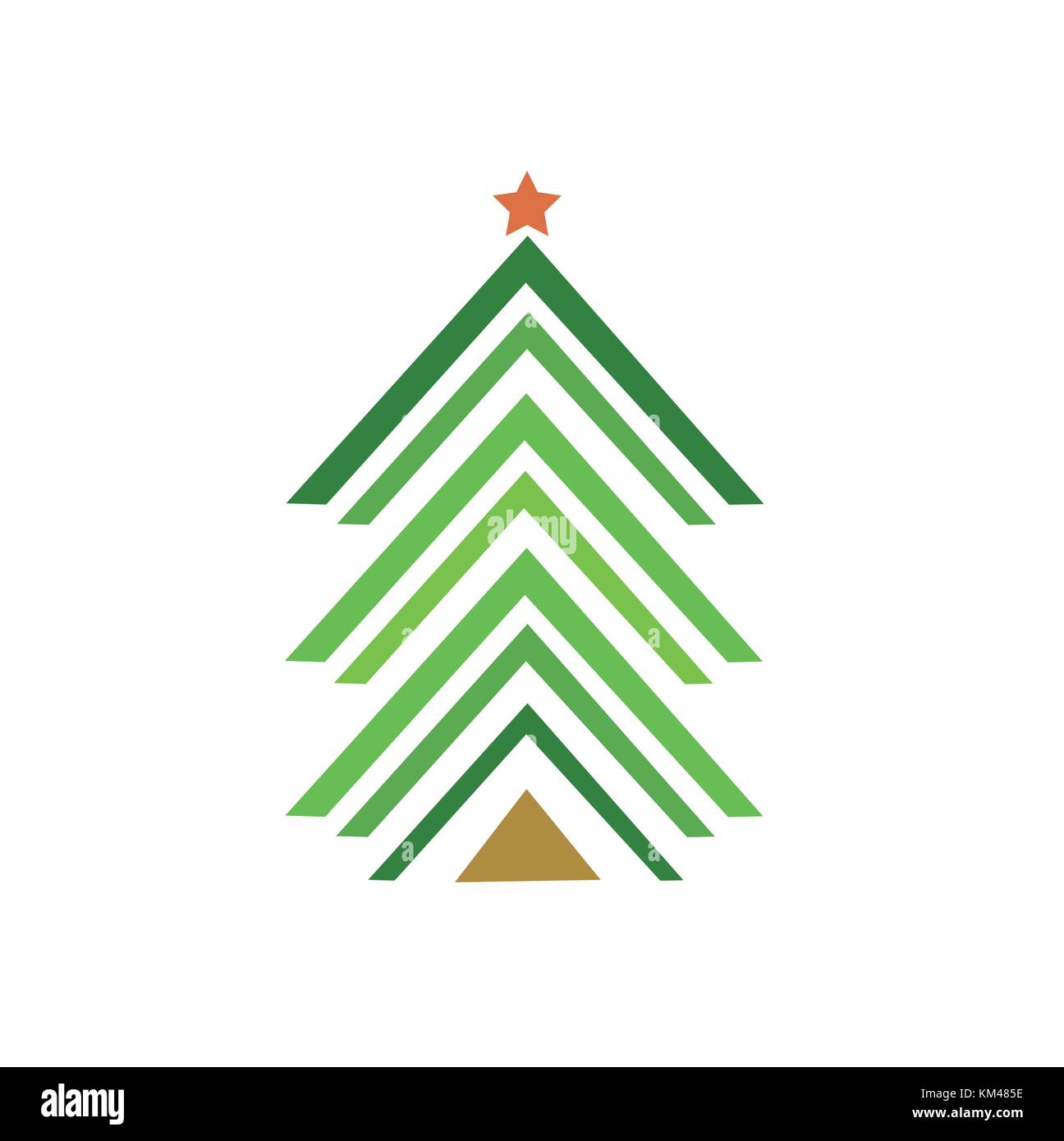 christmas tree logo Stock Vector Image & Art Alamy