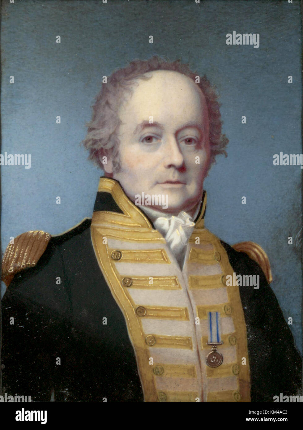 Captain William Bligh, Vice-Admiral William Bligh, officer of the British Royal Navy Stock Photo