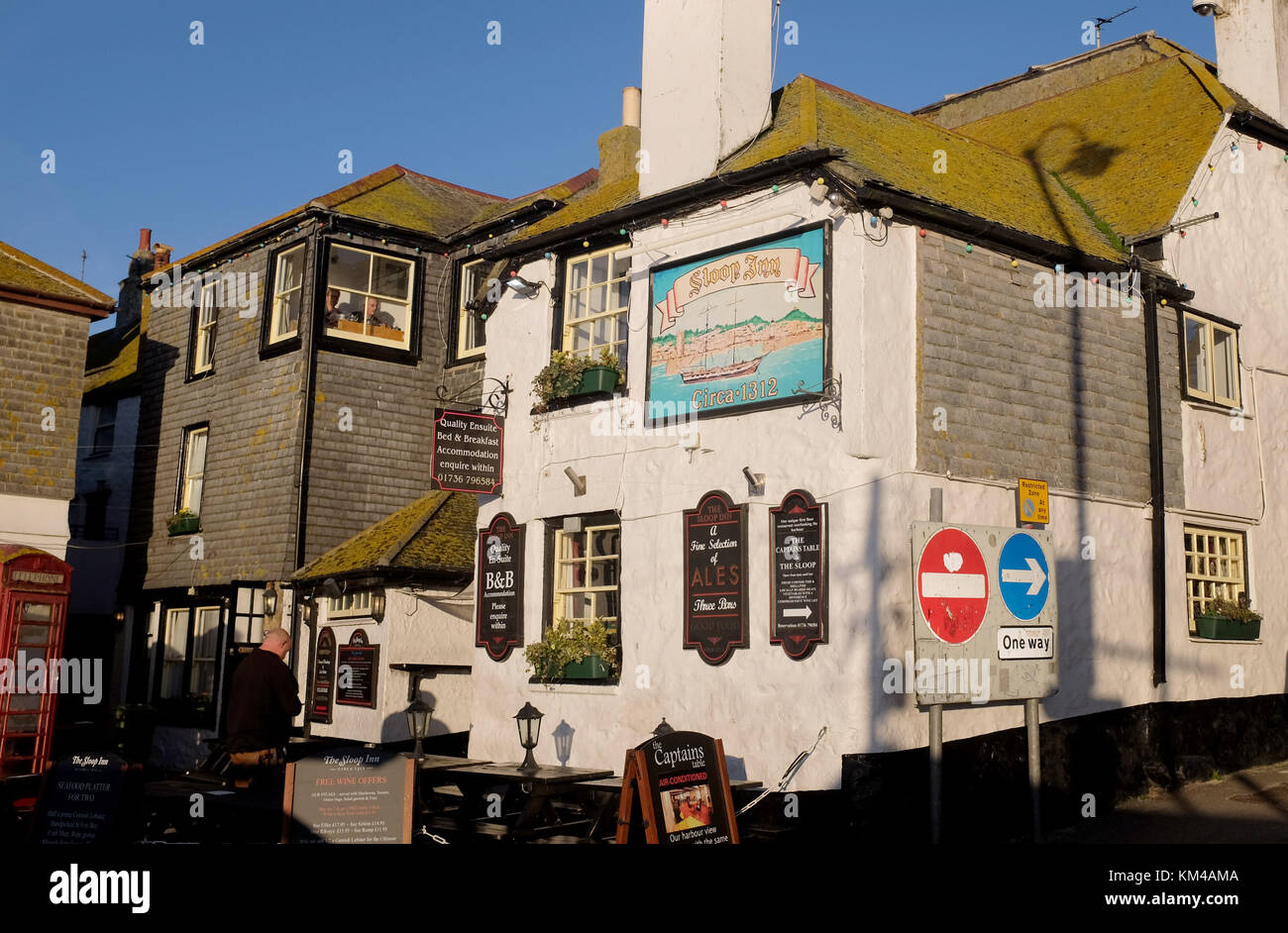 The Sloop Inn at St Ives Cornwall UK Stock Photo Alamy