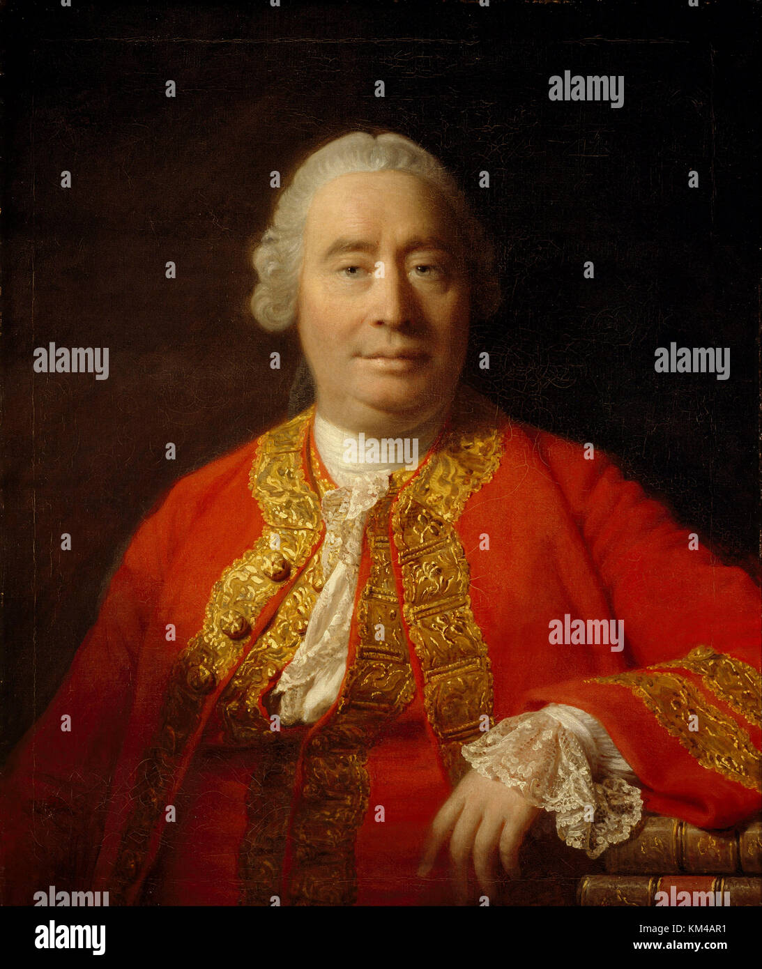 David Hume, Scottish philosopher and historian Stock Photo