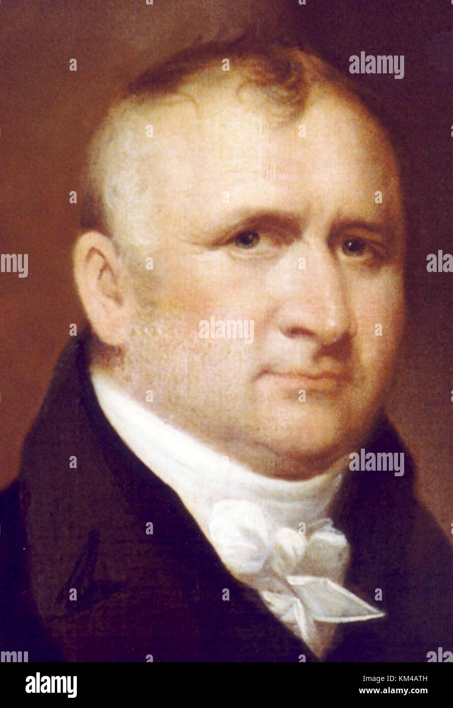 Benjamin Wright, American civil engineer who was chief engineer of the Erie Canal Stock Photo