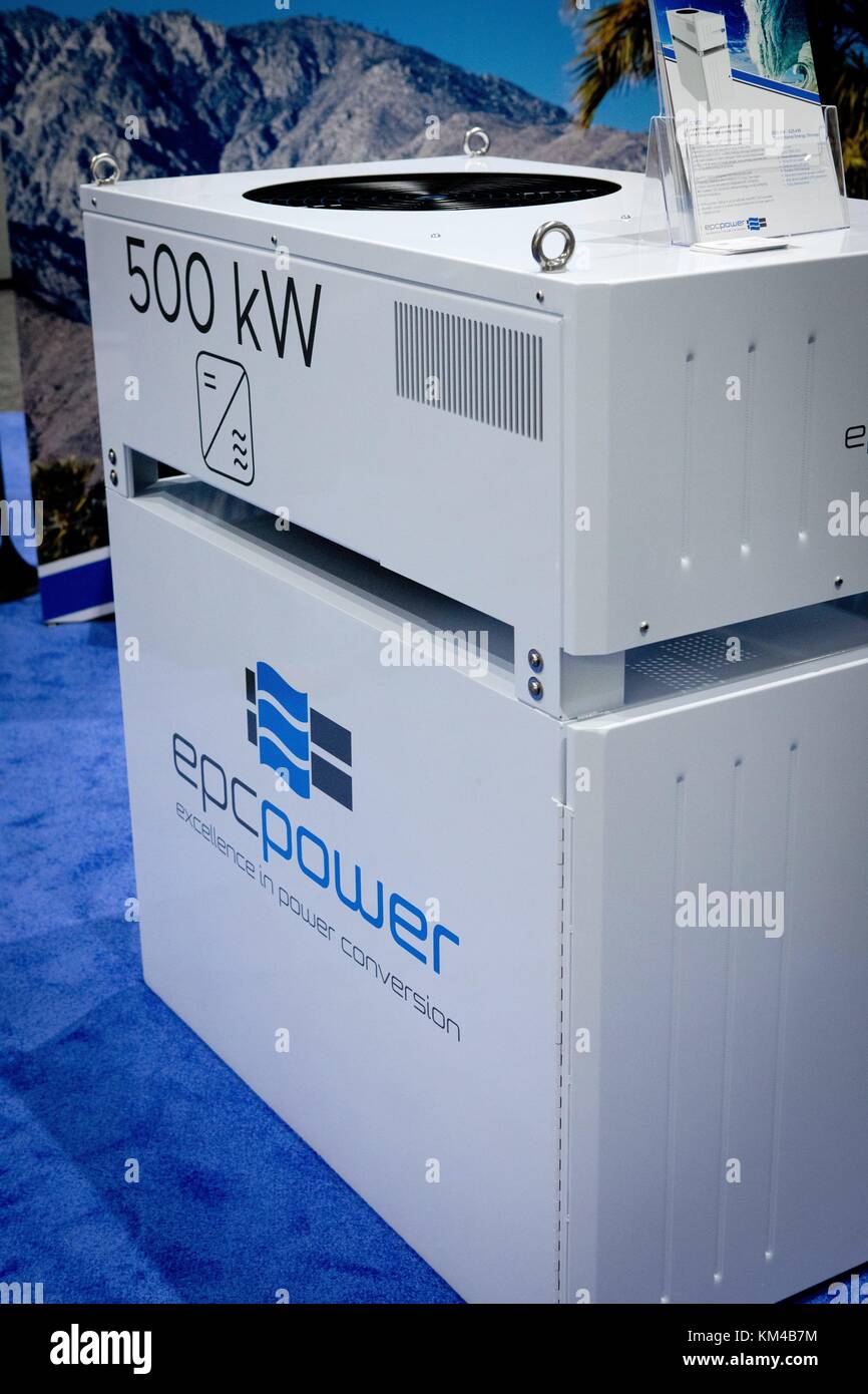 The EPIC 500, 500 kW energy storage inverter from epcpower at the ESNA  exhibition in San Diego, in August 2017. | usage worldwide Stock Photo -  Alamy