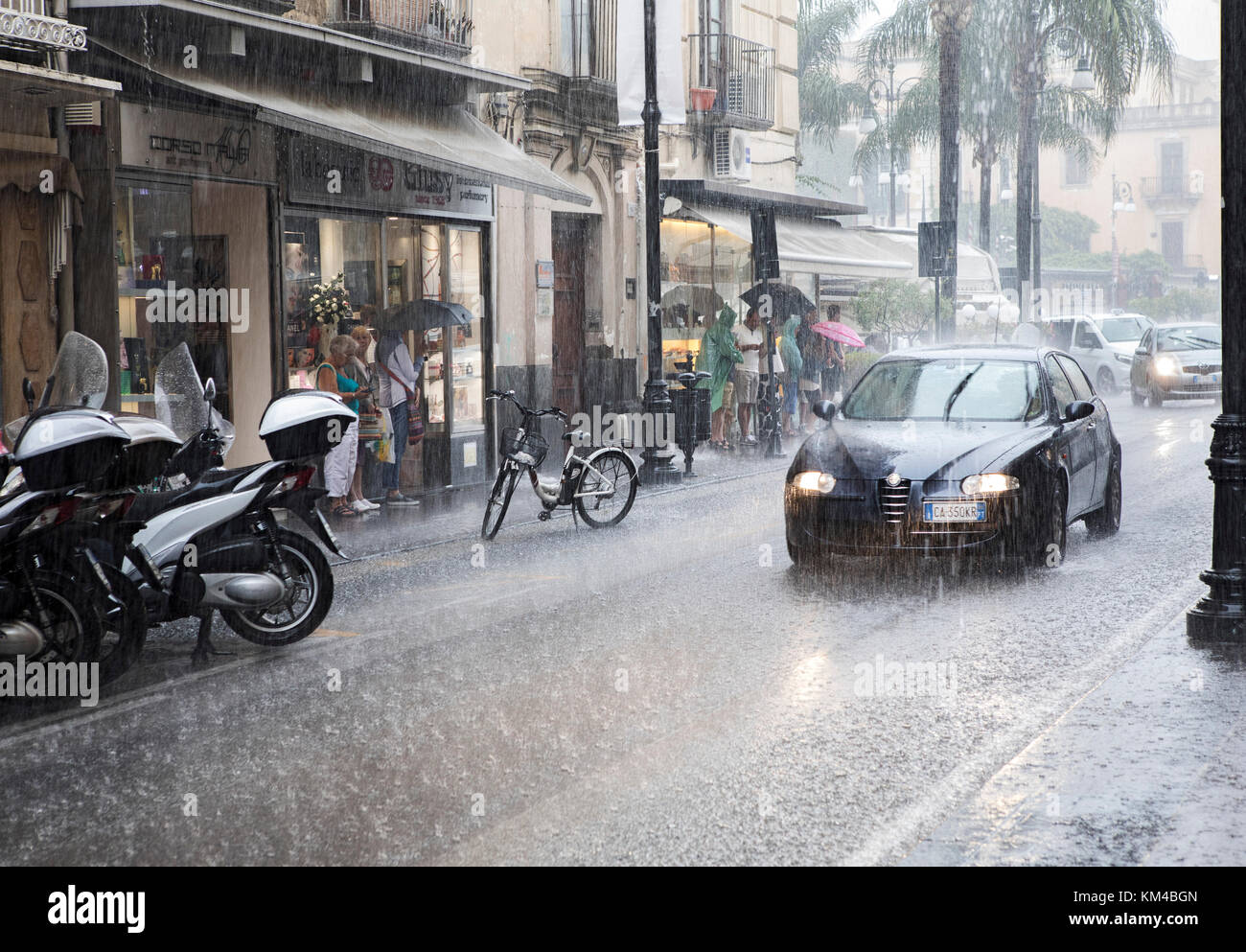 Extreme weather in sorrento italy hires stock photography and images