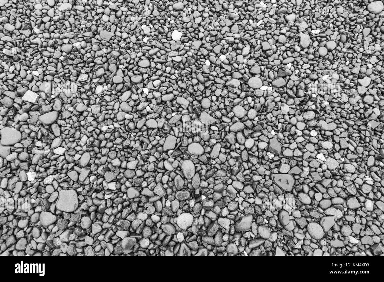 Wet pebble, rocks background Stock Photo
