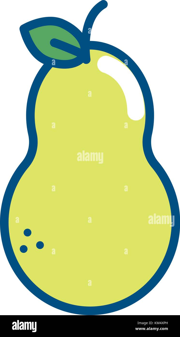 Isolated pear design Stock Vector Image & Art - Alamy