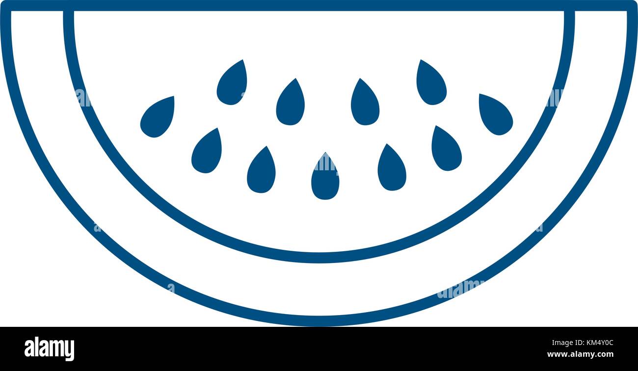 Isolated watermelon design Stock Vector Image & Art - Alamy