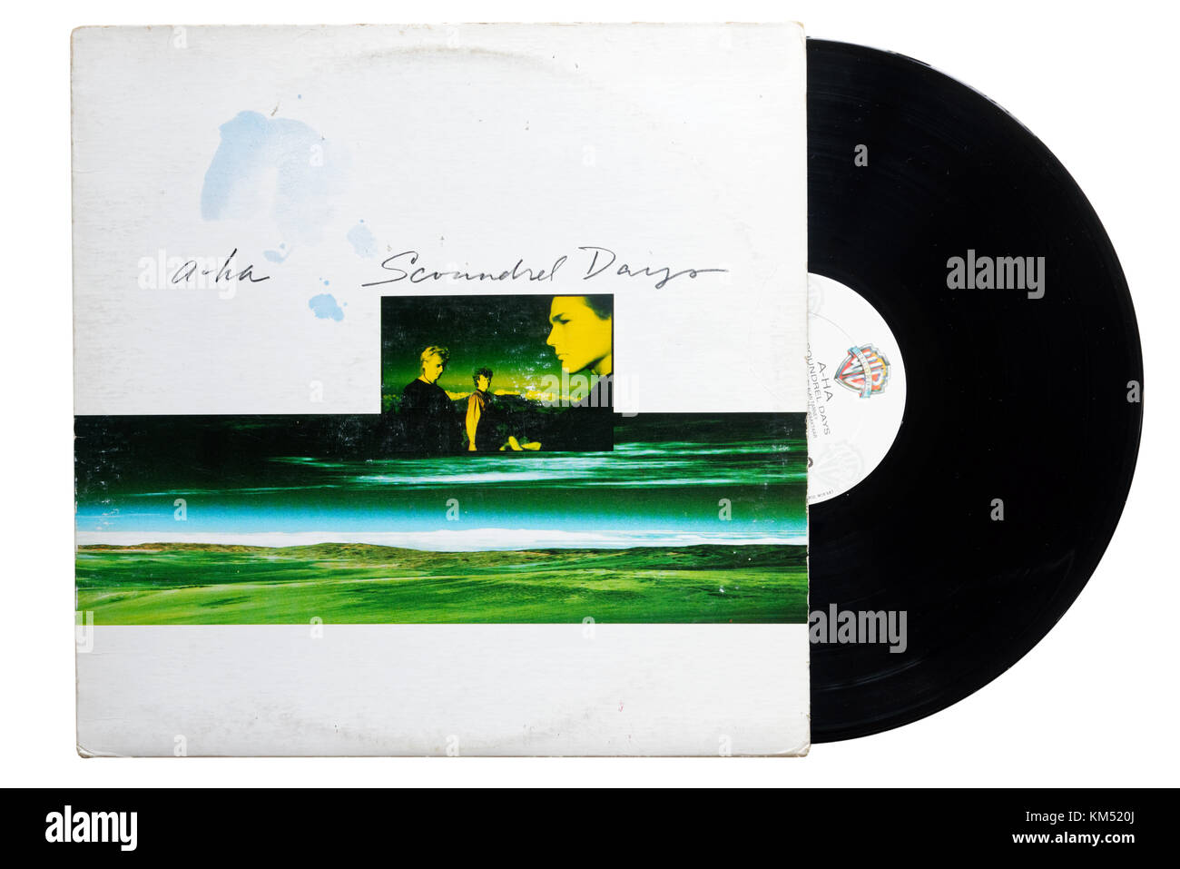 A-ha Scoundrel Days album Stock Photo - Alamy