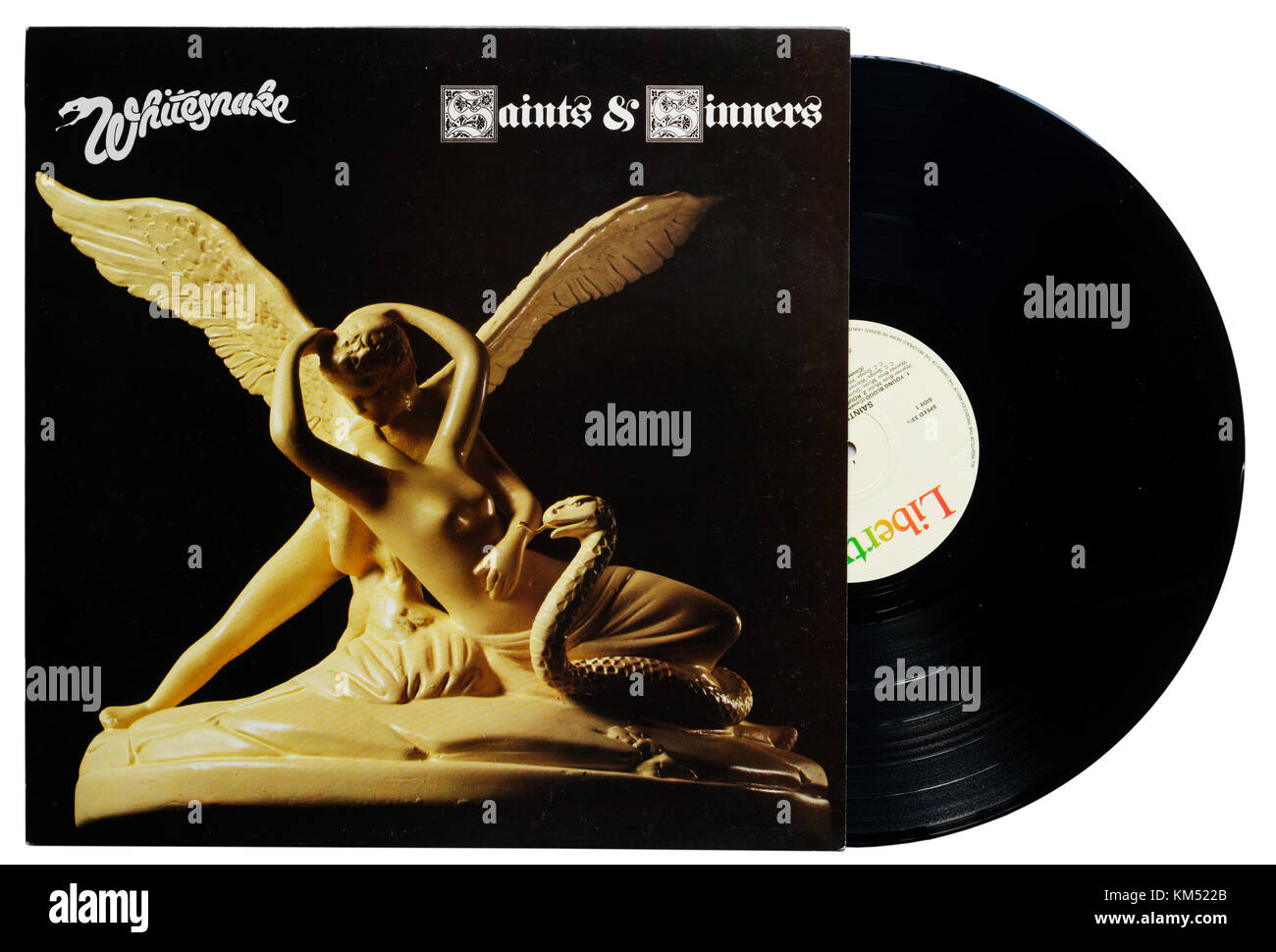 Whitesnake Saints and Sinners album Stock Photo