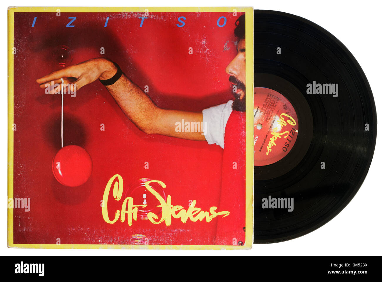 Cat Stevens Izitso album Stock Photo Alamy