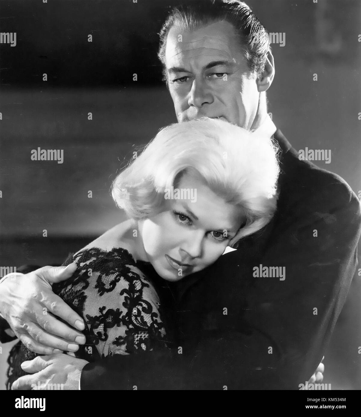 MIDNIGHT LACE 1960 Universal Pictures film with Doris Day and Rex Harrison Stock Photo