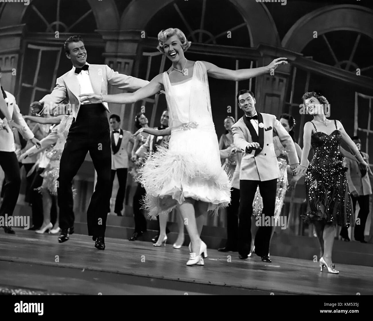 TEA FOR TWO 1950 Warner Bros film with Doris Day and Gene Nelson Stock