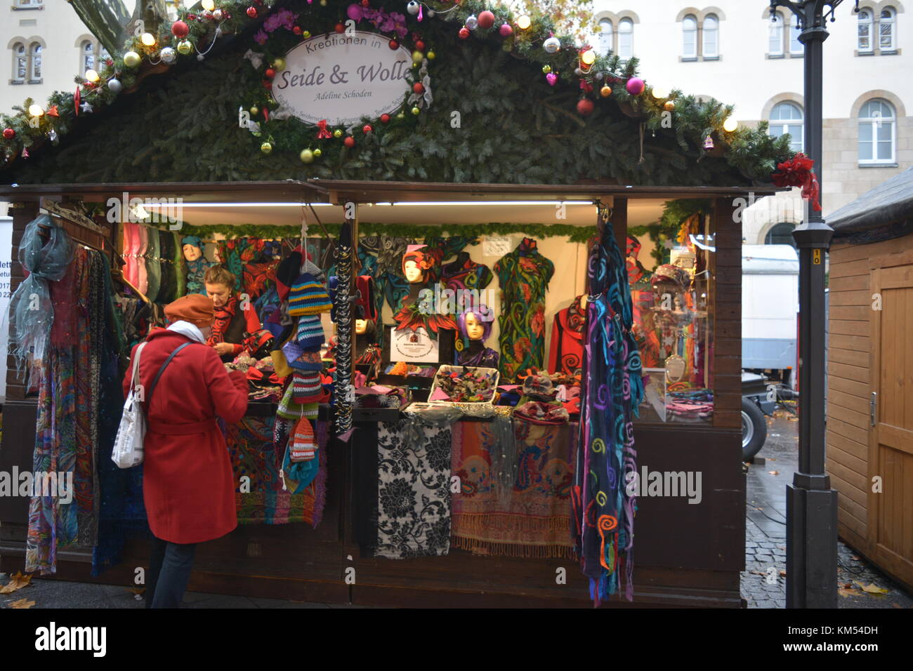 Bonn Germany, Christmas Market Stock Photo Alamy