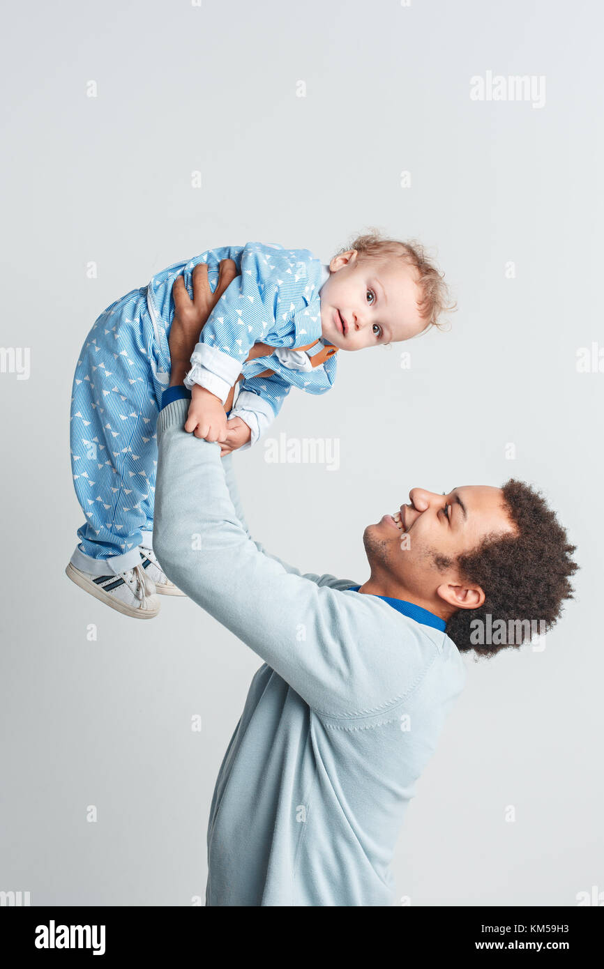 One happy family Stock Photo - Alamy