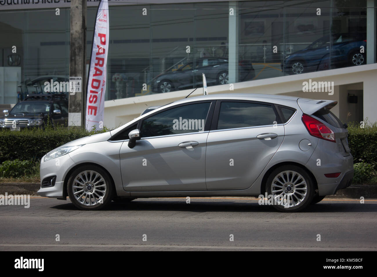 Chiang Mai Thailand November 21 17 Private Car Ford Fiesta Stock Photo Alamy