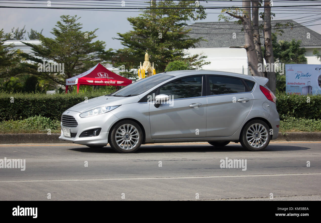 Chiang Mai Thailand November 21 17 Private Car Ford Fiesta Stock Photo Alamy