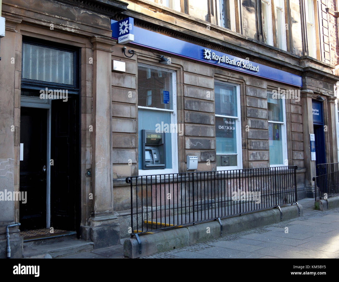 Royal Bank of Scotland, Dunbar Branch, East Lothian, Scotland, UK Stock Photo