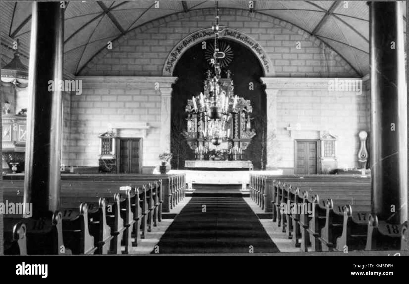 Lenhovda kyrka KMB 16000200084216 Stock Photo Alamy