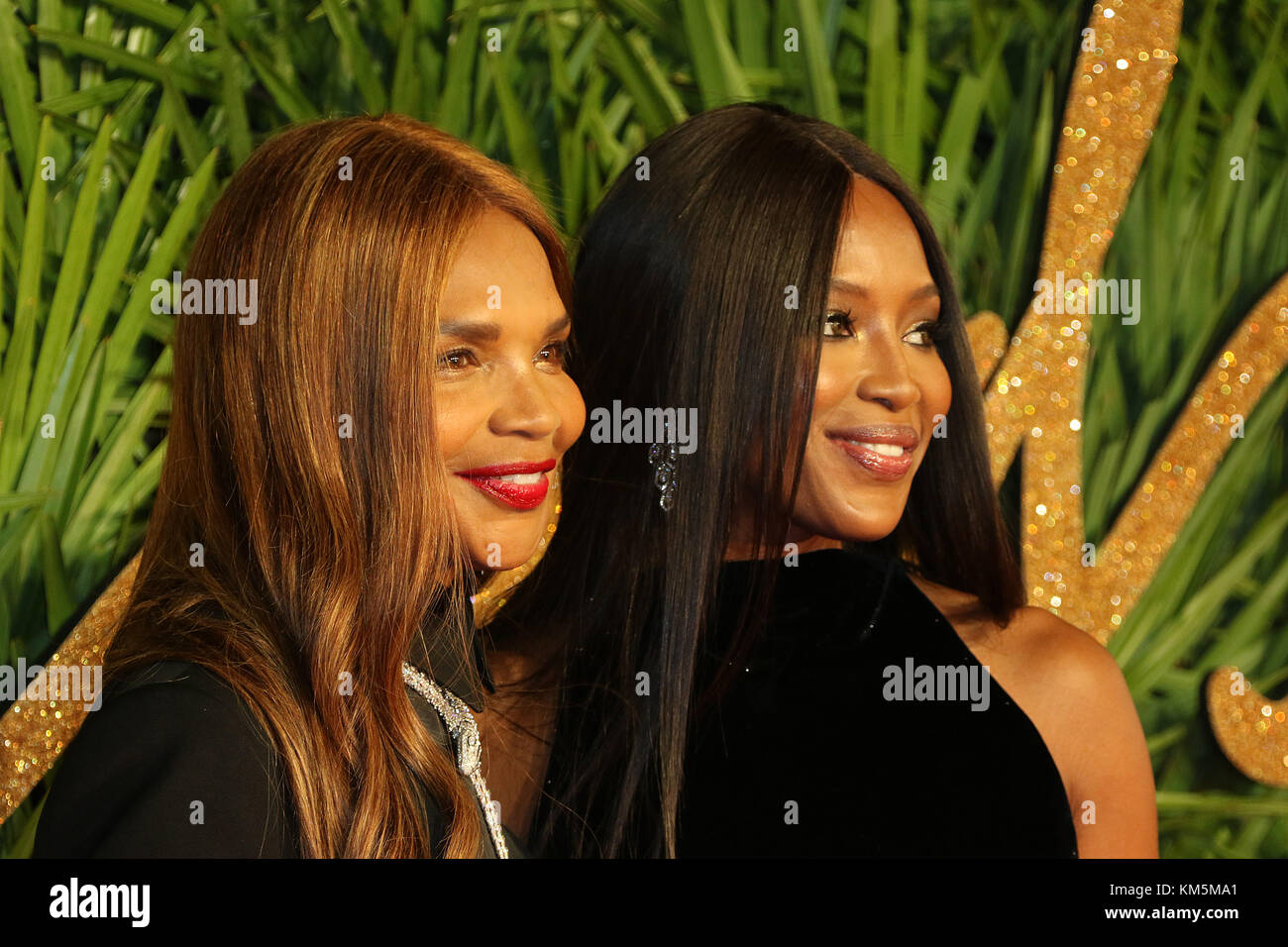 London, UK. 4th December, 2017. Valerie Morris-Campbell, Naomi Campbell