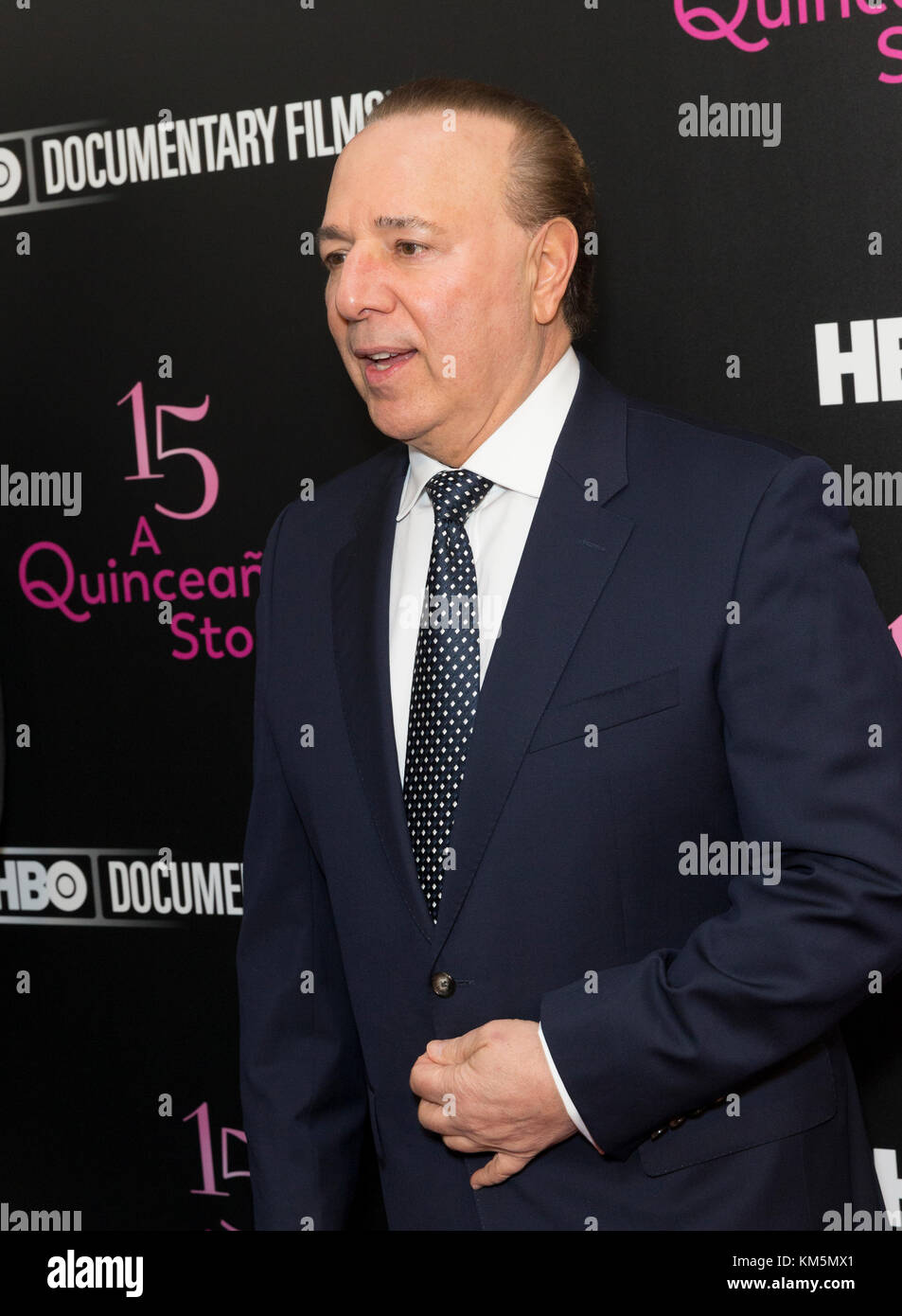 New York, NY - December 4, 2017: Tommy Mottola attends HBO screening