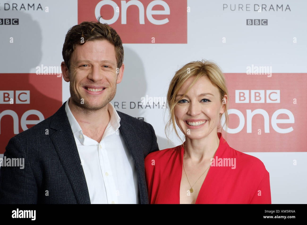 London, UK. 4th December, 2017. Juliet Rylance and James Norton attends ...
