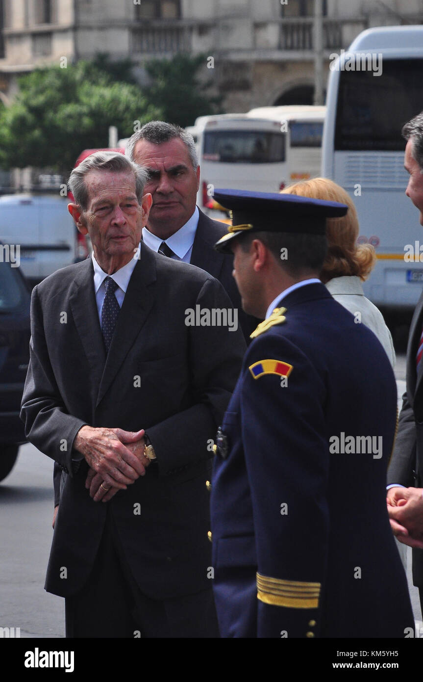 FILE. 6th December, 2017. Romania's Former King Michael I 1921- 2017 ...