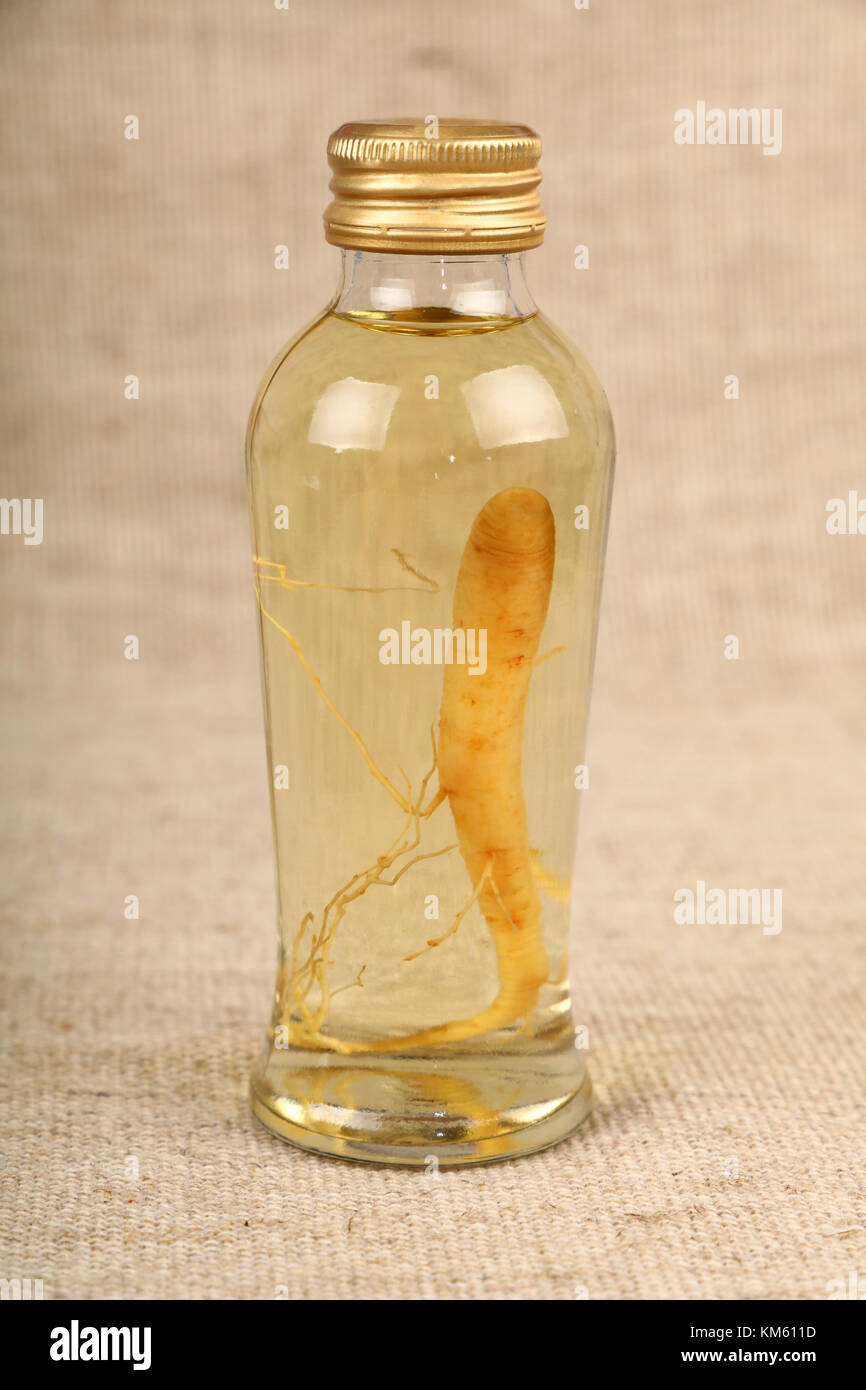Glass jar with ginseng hi-res stock photography and images - Alamy
