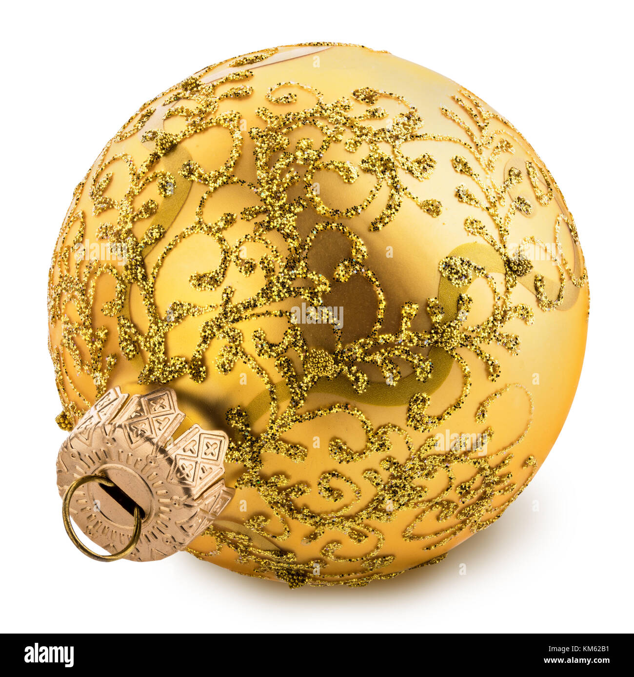Christmas ball isolated on white background with clipping path Stock ...