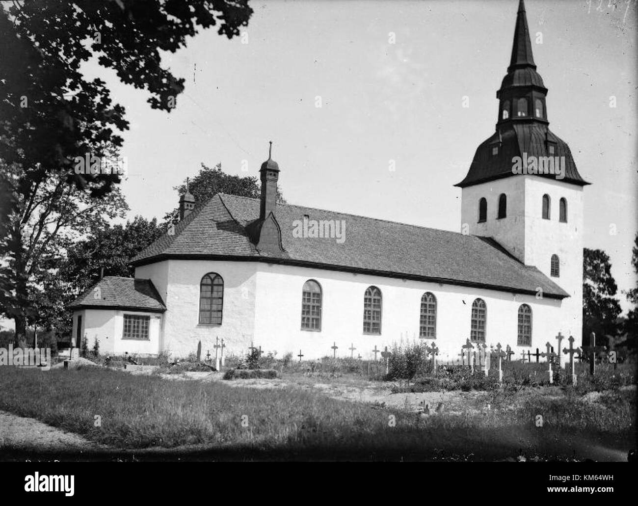 Nors kyrka   KMB   16000200146836 Stock Photo