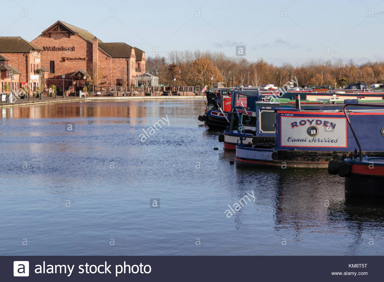 Barton Marina Staffordshire High Resolution Stock Photography and